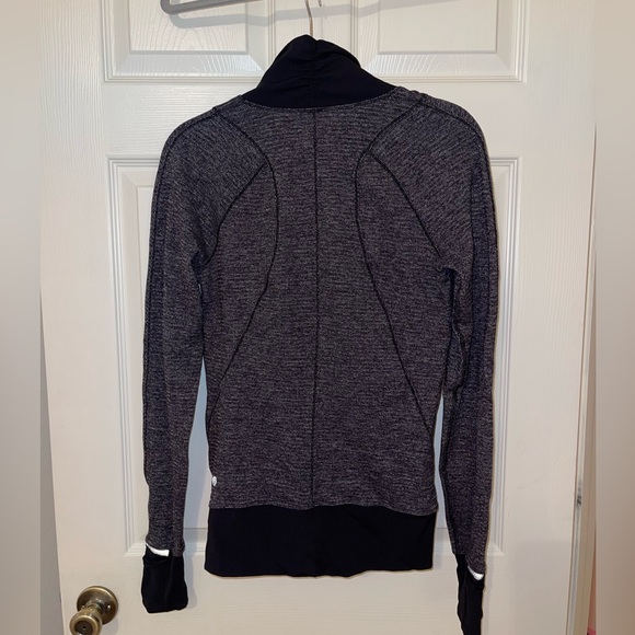 Lululemon Half Zip black gray 8 - Picture 5 of 6
